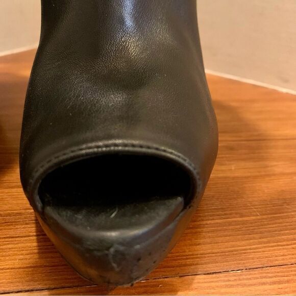 Prada Peep Toe Platform Bootie EU37 - Picture 11 of 12